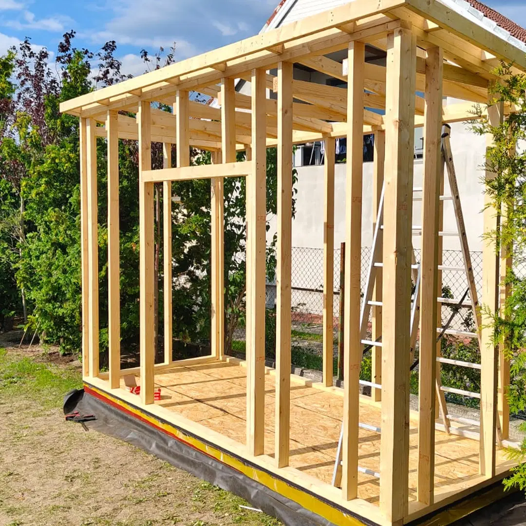 Timber garden structure